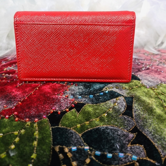 Prada Fiocco Saffiano Card Wallet - Picture 6 of 12